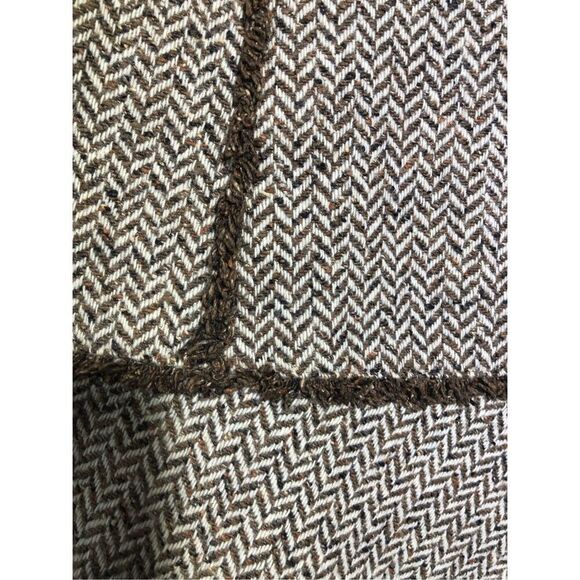 Ann Taylor LOFT Women’s Brown and Cream Elegant Knee Length Flared A-Line Skirt - Picture 4 of 6